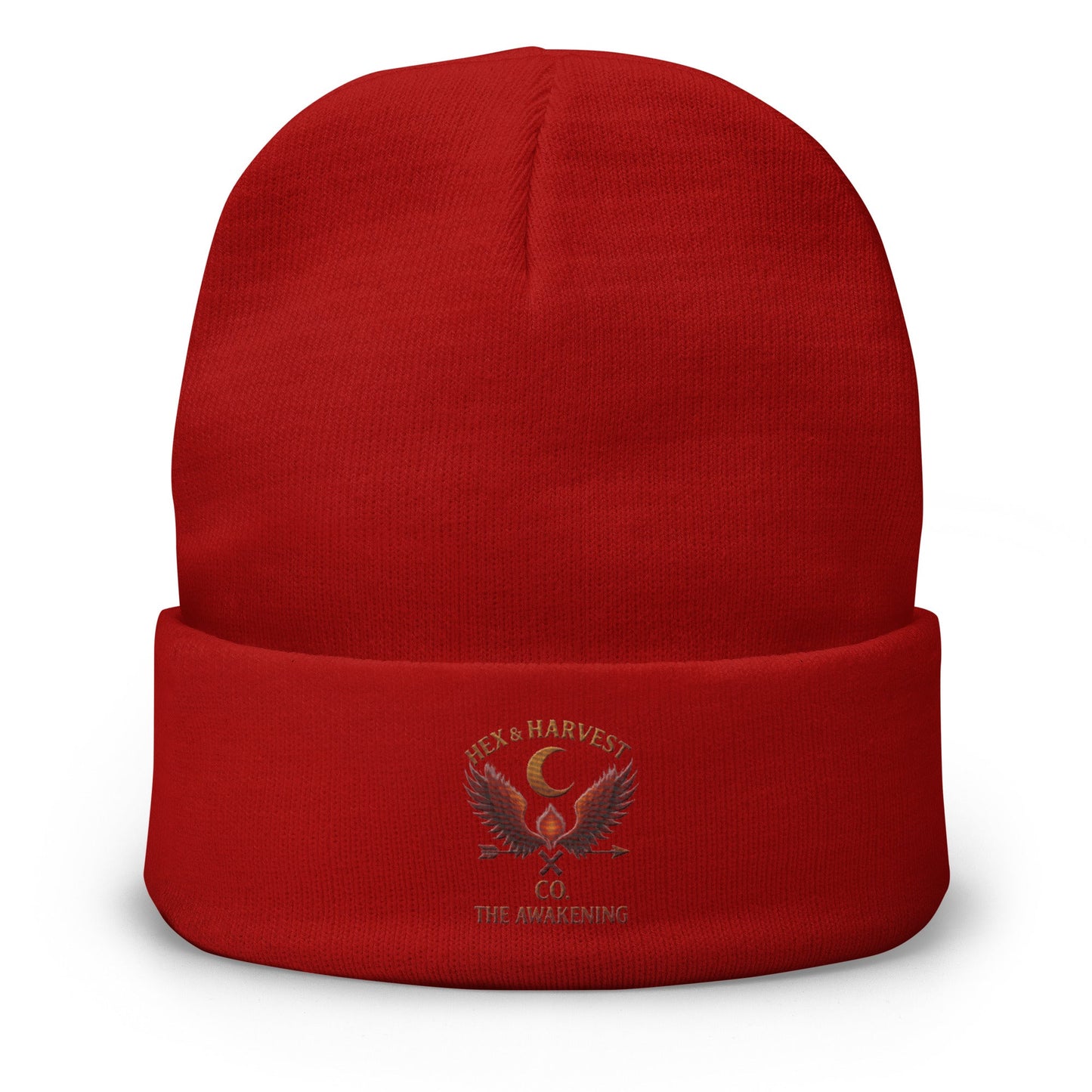Embroidered Beanie