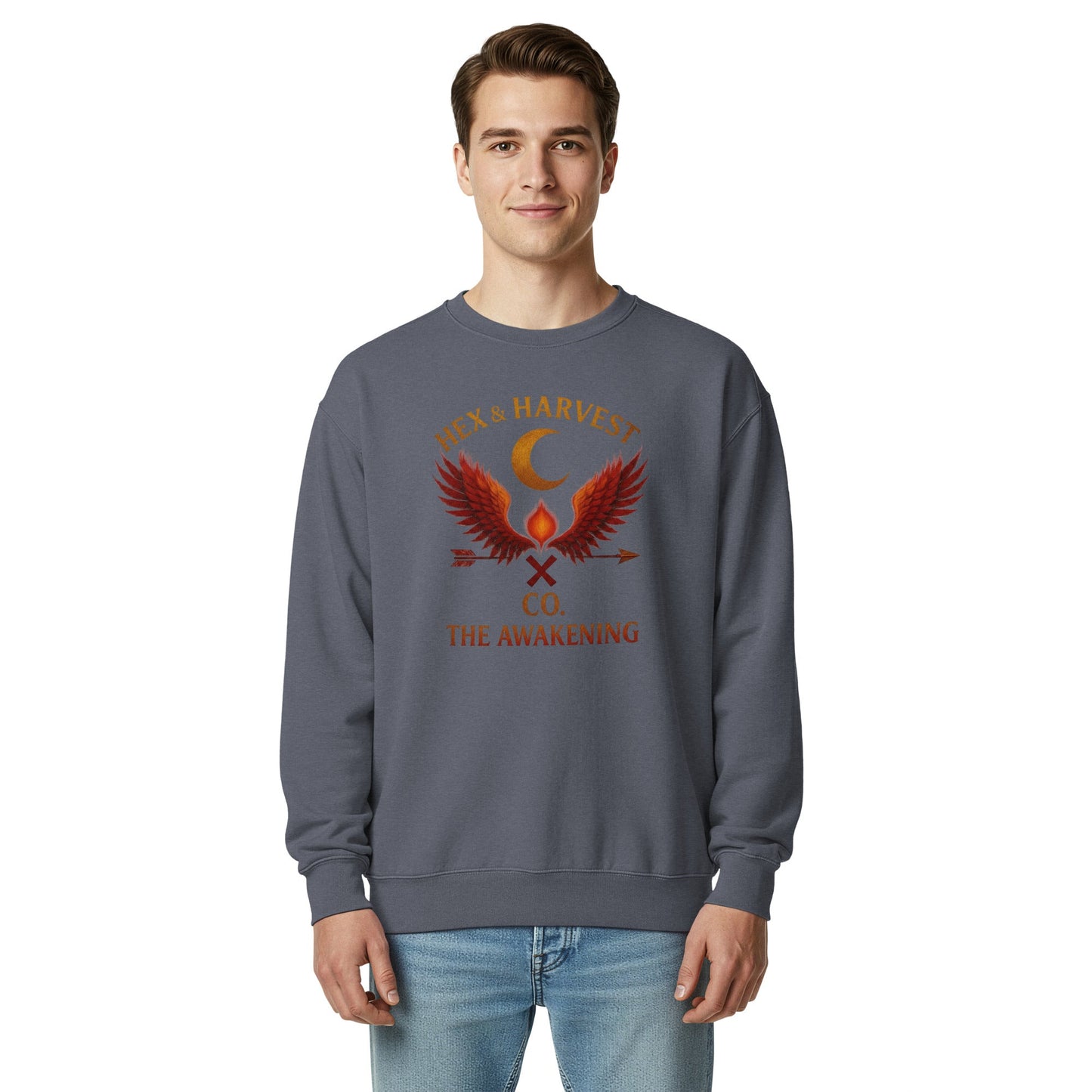 Unisex Garment-dyed Sweatshirt